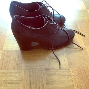 Patricia Nash Anna Leather Block Shoes